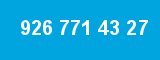 926 771 43 27